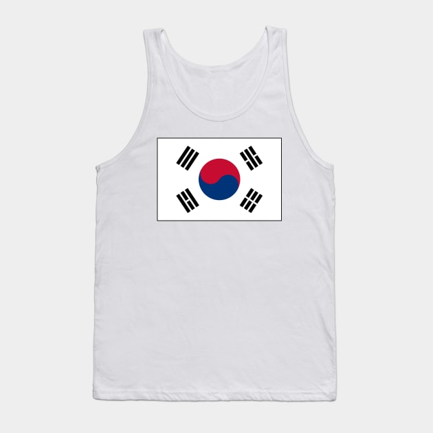 Flag of South Korea Tank Top by COUNTRY FLAGS